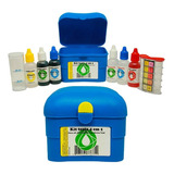 Kit De Teste 4 Em 1 Ph Cloro Alcalinidade Total Dureza Total