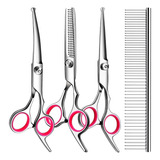 Kit De Tijeras Tinmarda 5 En 1 Para Perros 4 Piezas