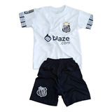 Kit De Time Infantil Uniforme Do Santos Neymar Jr