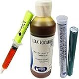 Kit De Tinta De Detecção De Vazamento De Piscina Para Leakmaster Anderson Manufacturing Detector De Vazamento De Piscina DIY Com Seringa De Tinta De Piscina Frasco De Refil De Tinta Amarela E Massa