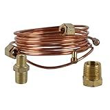 Kit De Tubulação Para Medidor De Pressão De óleo Mecânico Kit De Instalação De Medidor De Pressão De óleo Mecânico Kit De Tubulação De Cobre Para Pressão De óleo De 72 Polegadas