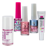 Kit De Unhas Nutribomba Base Fortalecedora De Unhas Complex