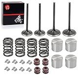 Kit De Vedação De Mola De Válvula De Admissão E Escape Do Motor Compatível Com Suzuki LTZ 400 LT Z400 Quadsport Z400 2003 2014 DR Z400 DRZ 400 E S SM 2000 2022 12911 29F00 12912 29F00 0
