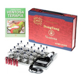 Kit De Ventosa 19 Copos Livro Ventosaterapia Dong Yang