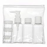 Kit De Viagem Ricca Transparente 7 Unidade