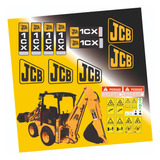 Kit Decalque Compativel Com Mini Retroescav Jcb 1cx Mod 1