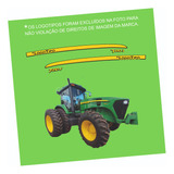Kit Decalque Compatível Com Trator Agrícola 7210j /2010-2020