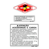 Kit Decalques De Advertência Shadow 750 Tanque F Grátis