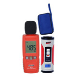 Kit Decibelímetro 30 A 130db Calibrador Ruído Estojo Es 10