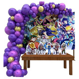 Kit Decoração De Festa Infantil Yu gi oh Yu Gi Oh M