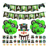 Kit Decoração Festa Aniversário Vídeo Game
