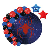 Kit Decoração Festa Homem Aranha Yupee Festas 43 Peças