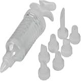 Kit Decorador De Bolos Com 8 Bicos De Plástico Reutilizáveis Versátil Completo Para Confeitaria E Decoração Criativa