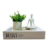 Kit Decorativo Caixa Organizadora Objetos Design Moderno