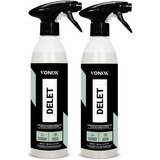 Kit Delet Limpador Automotivo Borrachas Pneu Plastico Vonixx