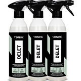 Kit Delet Limpador Automotivo Borrachas Pneu Plastico Vonixx