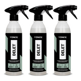 Kit Delet Limpador Automotivo Borrachas Pneu Plastico Vonixx