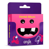 Kit Dental Album Premium Porta Dente De Leite Angie   Rosa