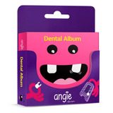 Kit Dental Album Premium Porta Dente De Leite Angie   Rosa