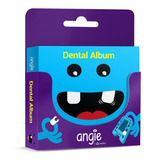Kit Dental Album Premium Porta Dente De Leite Azul Angie  