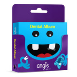 Kit Dental Album Premium Porta Dente De Leite Azul Angie  