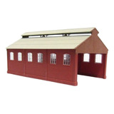 Kit Deposito De Locomotivas Frateschi 1517 Para Maquetes Ho