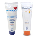 Kit Dermamon Creme Barreira Loção Hidratante Pielsana 200ml