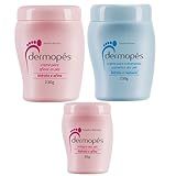 Kit Dermopes Abelha Rainha Calcanhar Creme Para Os Pes Milagre Dos Pes Hidrata E Afina Tratamento Restaura 230g E 55g