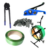 Kit Desbobinador Esticador Selador Selo Fita Pet16mm