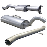 Kit Descarga Abafador Silencioso Tubo L200 2 5 2004 A 2012