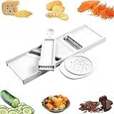 Kit Descascador De Legumes Ralador Cortador E Boleador 4 Em 1 Dupla Face Ideal Para Legumes Frutas Queijos Frios E Alimentos Diversos PREMIUM