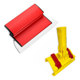 Kit Desempenadeira Berox Em Aço Inox 25cm C Suporte