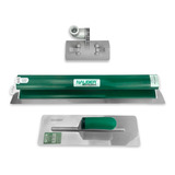 Kit Desempenadeira Berox Nauber 60cm Lisa 35cm E Suporte