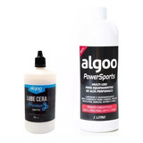 Kit Desengraxante 1 Litro Lubrificante Cera Algoo 200 Ml