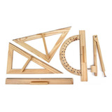 Kit Desenho Geométrico Réguas Professor
