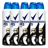 Kit Desodorante Aerosol Rexona Para Os Pés Sport 153ml   5 U