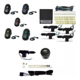 Kit Destrava Porta Malas Trava Eletrica 4 Portas Com Botao
