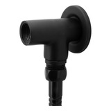 Kit Desviador Ducha chuveiro Preto black Flex 1 80 E Gatilho
