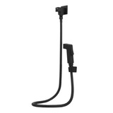 Kit Desviador Quadrado Preto C flexivel 1 80 gatilho suporte Acabamento Metal