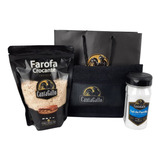 Kit Dia Dos Pais Sacola Para Presente Farofa Toalha Brinde