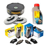 Kit Dianteiro Disco Pastilha Fluido Pajero Tr4 2 0 02 09