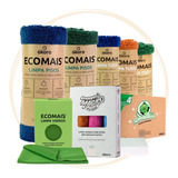 Kit Diarista Casa Limpa Akora Ecomais Limpa Tudo 08 Panos 