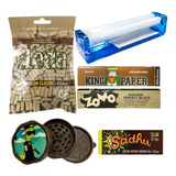 Kit Dichavador   Sedas King Paper Blunt Zomo   Filtros