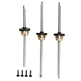 Kit Diferencial Do Eixo Traseiro Dianteiro Médio Escala De Alumínio Escala 1 16 Para Carros WPL RC C14 C24 C34 C44 B14 B16 B24 B36