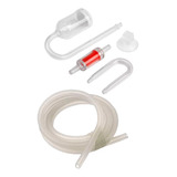 Kit Difusor De Co2 Aquario Vidro mangueira De 2m Completo