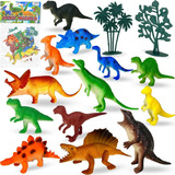 Kit Dinossauros Miniatura De Brinquedo Coleção
