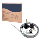 Kit Direção Caixa Big t Com Bezel E Cabo De Direção 20 Pés