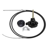 Kit Direção Uflex 16 Pés 4 88m Cabo Caixa Safe t T91 Bezel