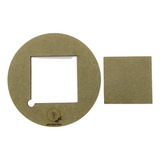 Kit Disco 25cm Para Torno E 10 Miolos Removíveis Mdf Naval