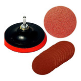 Kit Disco De 115mm E 10 Lixas P Politriz E Esmerilhadeira